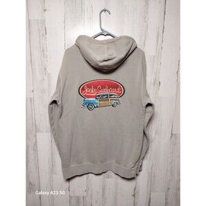 Jacks Surfboards Sweatshirt Hoodie Mens Medium Huntington Beach Surf Nice